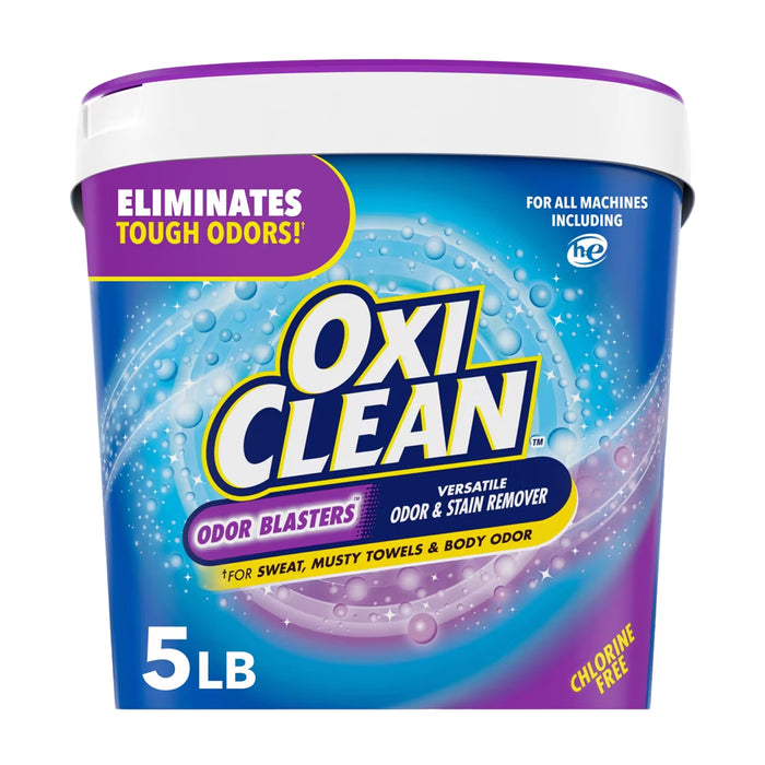 OxiClean Odor Blasters Versatile Odor & Stain Remover Powder - 5 lb - 4 Pack