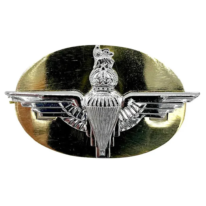 Parachute Regiment Beret Cap Badge with Kings Tudor Crown - John Bull Clothing  from  John Bull Clothing