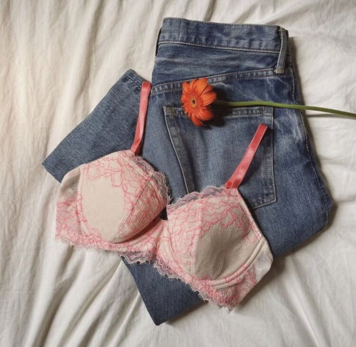 Passion 3/4 Cup Underwire Bra | Pink