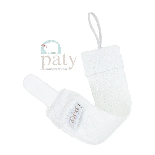 Paty - Paci Clip - White with White Trim