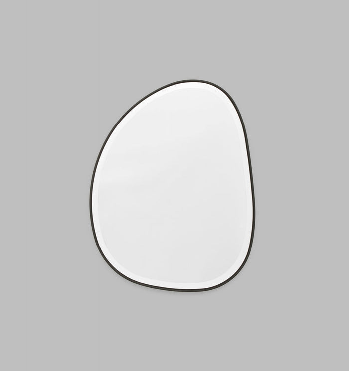 Riverstone Mirror | 55 x 70cm Black
