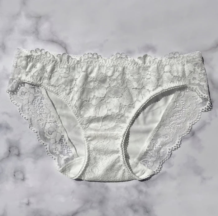 Peony Bikini | White