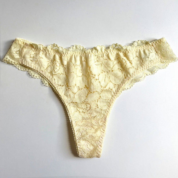 Peony Thong | Light Yellow