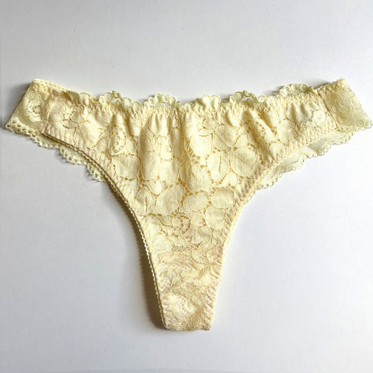 Peony Thong | Light Yellow