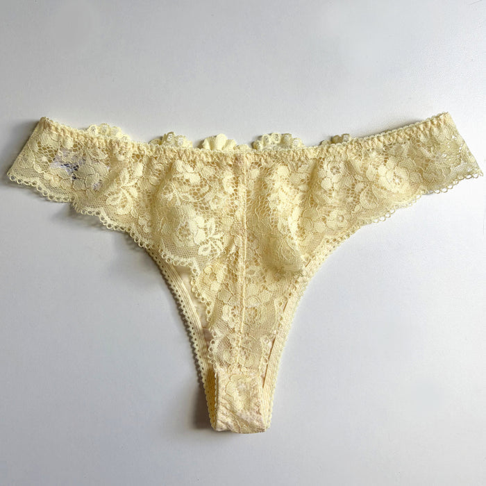 Peony Thong | Light Yellow