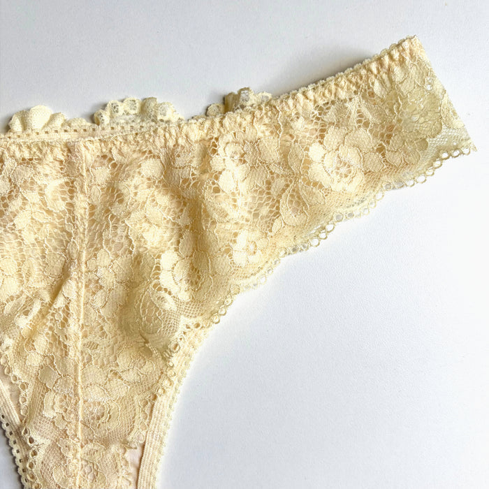 Peony Thong | Light Yellow
