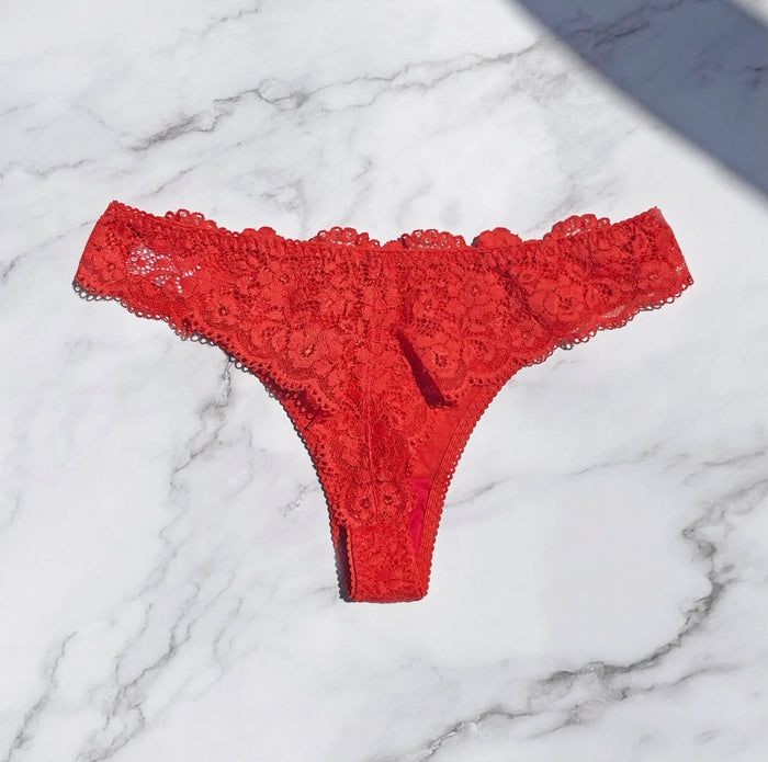 Peony Thong | Orange