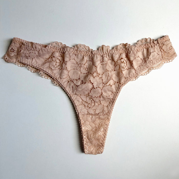 Peony Thong | Pink Beige