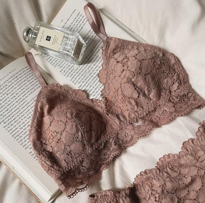 Peony Triangle Bralette | Moca