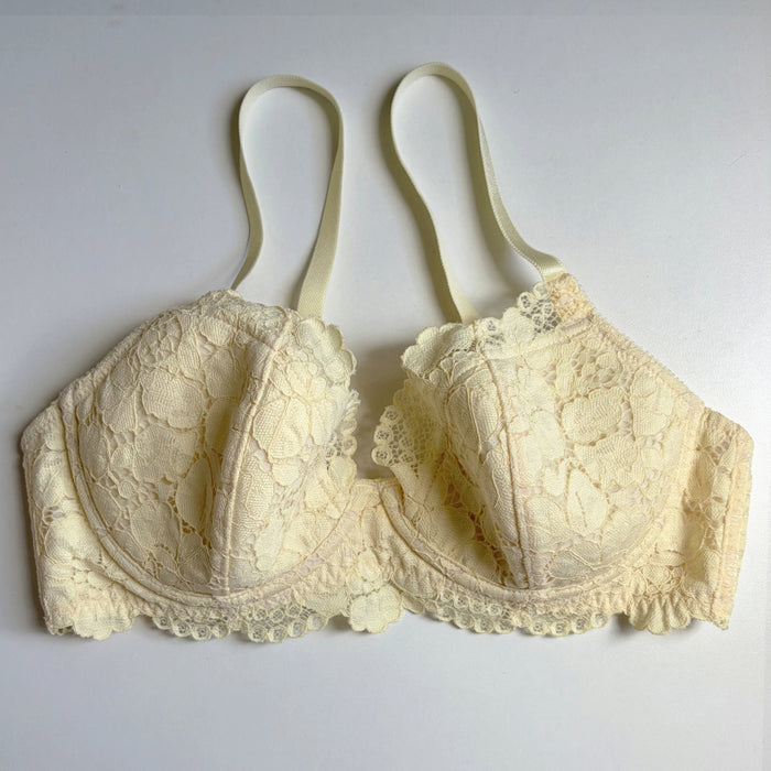 Peony Underwire Bra | Light Yellow