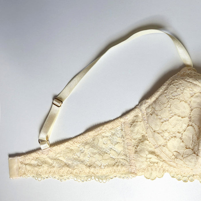 Peony Underwire Bra | Light Yellow