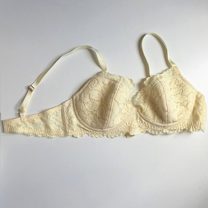 Peony Underwire Bra | Light Yellow