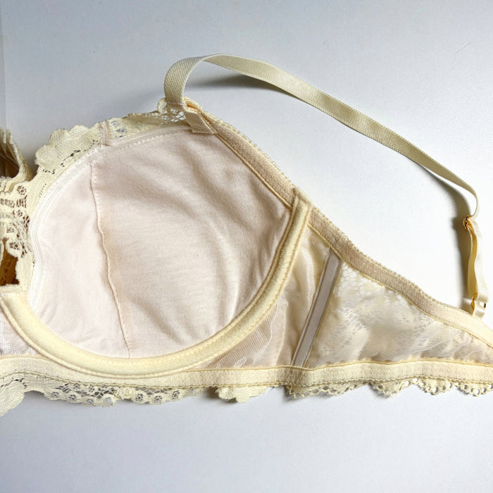 Peony Underwire Bra | Light Yellow