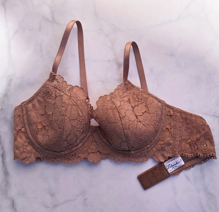 Peony Underwire Bra | Moca