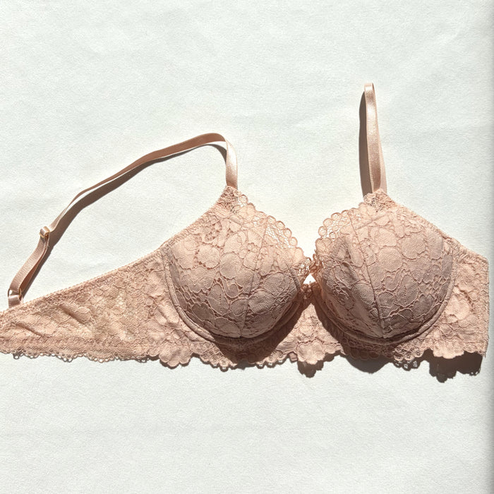Peony Underwire Bra | Pink Beige
