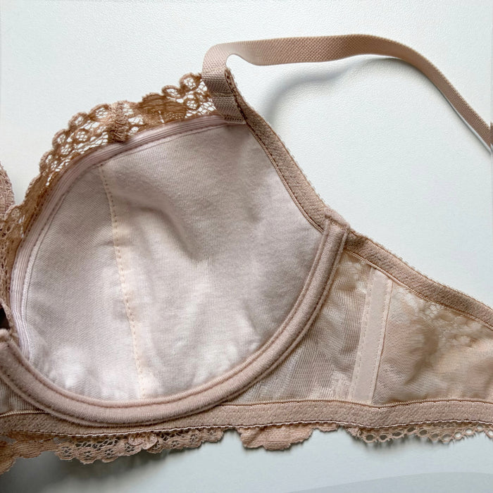 Peony Underwire Bra | Pink Beige