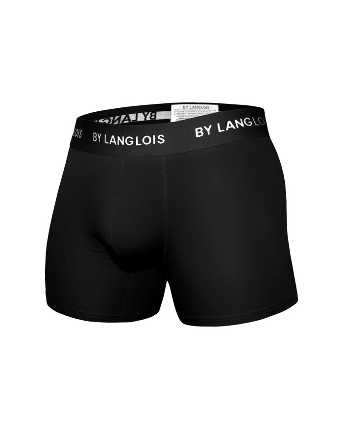 PERFECT FIT BOXER BRIEF IN BLACK