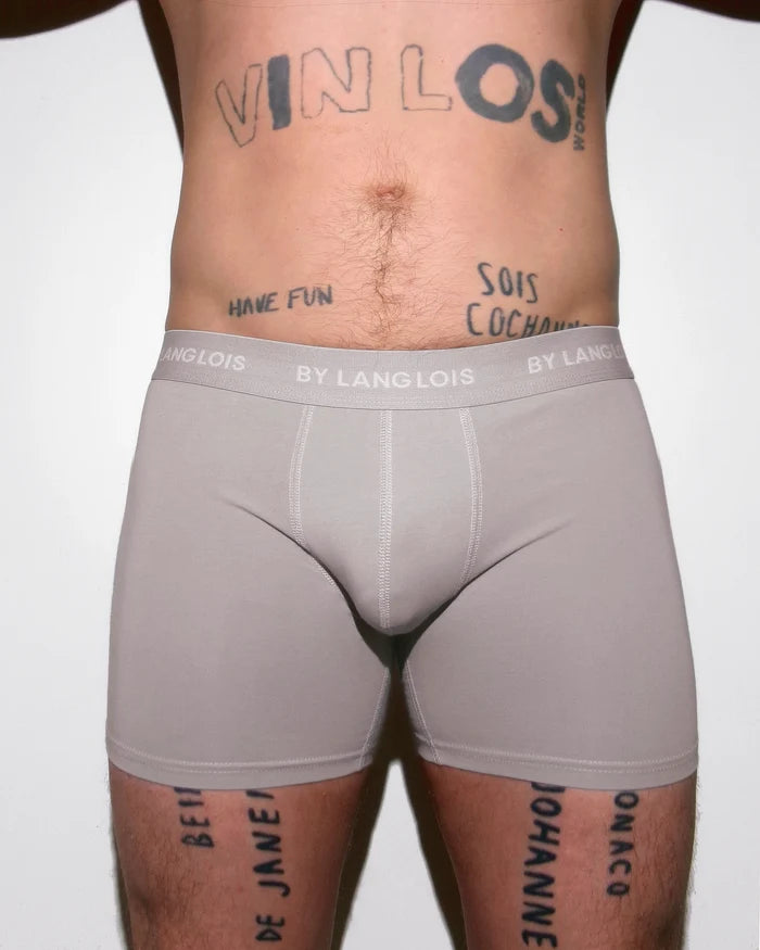 PERFECT FIT BOXER BRIEF IN CLOUD GREY