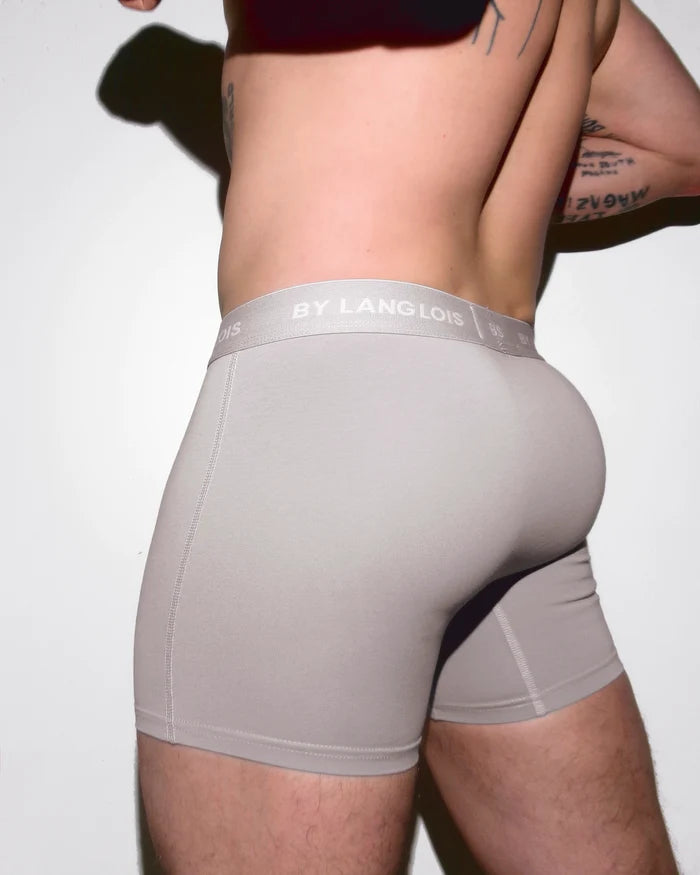 PERFECT FIT BOXER BRIEF IN CLOUD GREY