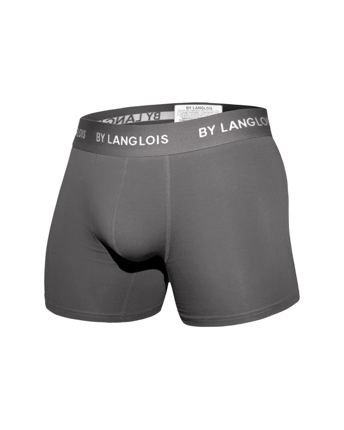 PERFECT FIT BOXER BRIEF IN CORE GREY
