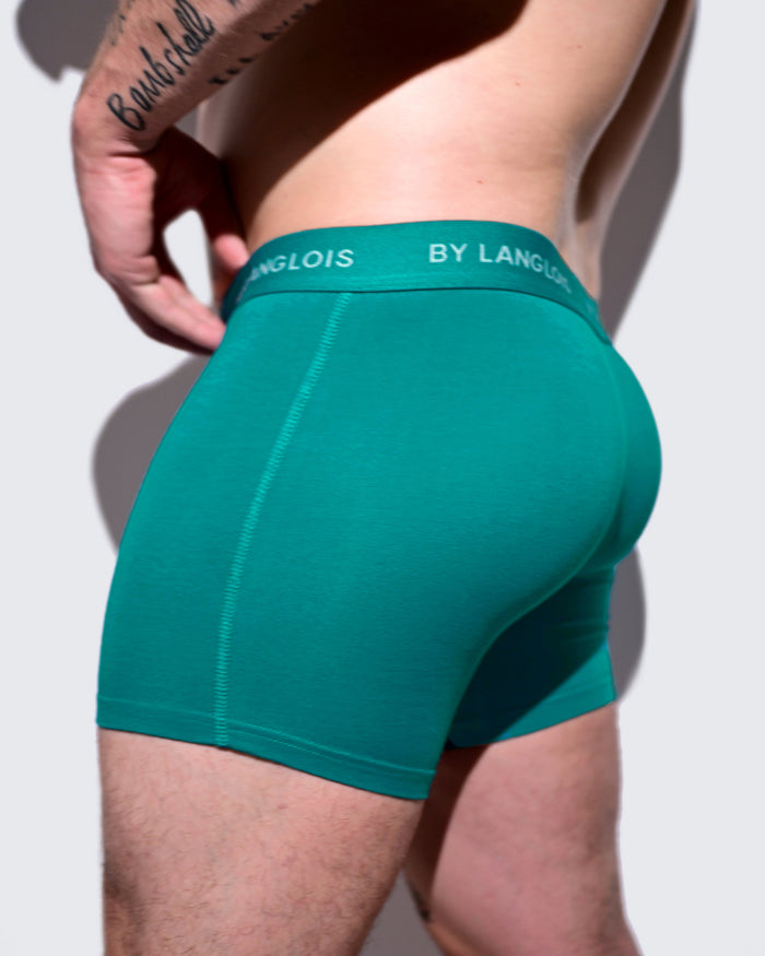 PERFECT FIT BOXER BRIEF IN DEEP SEA