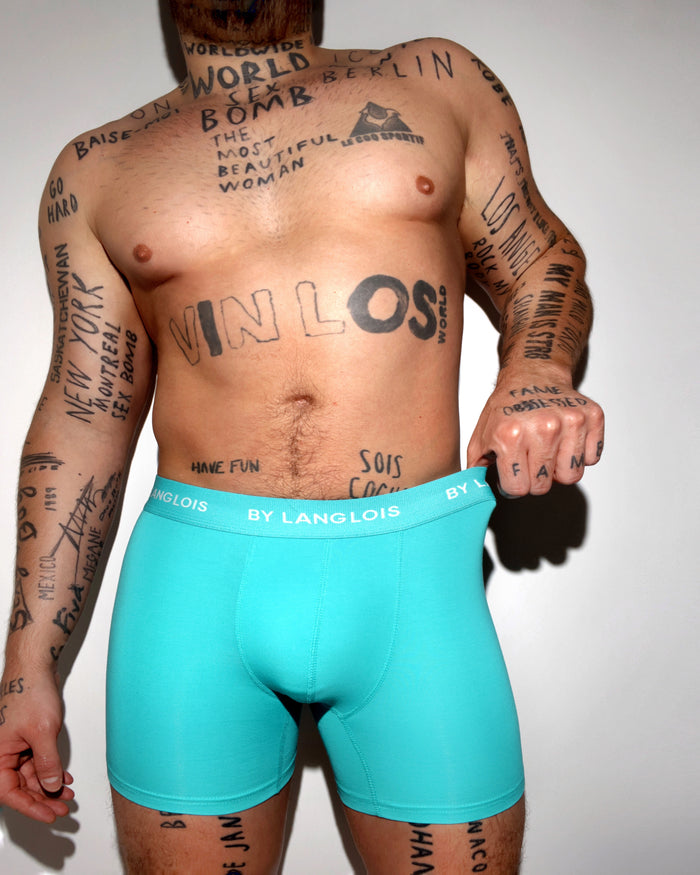PERFECT FIT BOXER BRIEF IN FRESH WATER