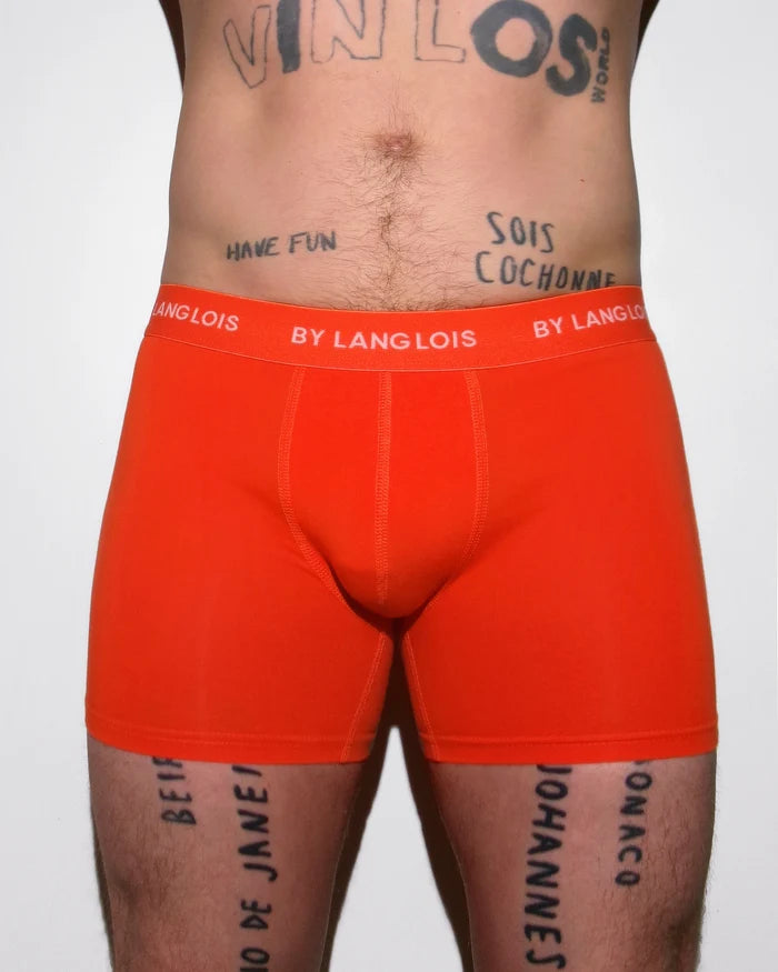 PERFECT FIT BOXER BRIEF IN HEAT ORANGE