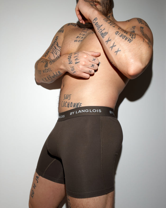 PERFECT FIT BOXER BRIEF IN ONYX