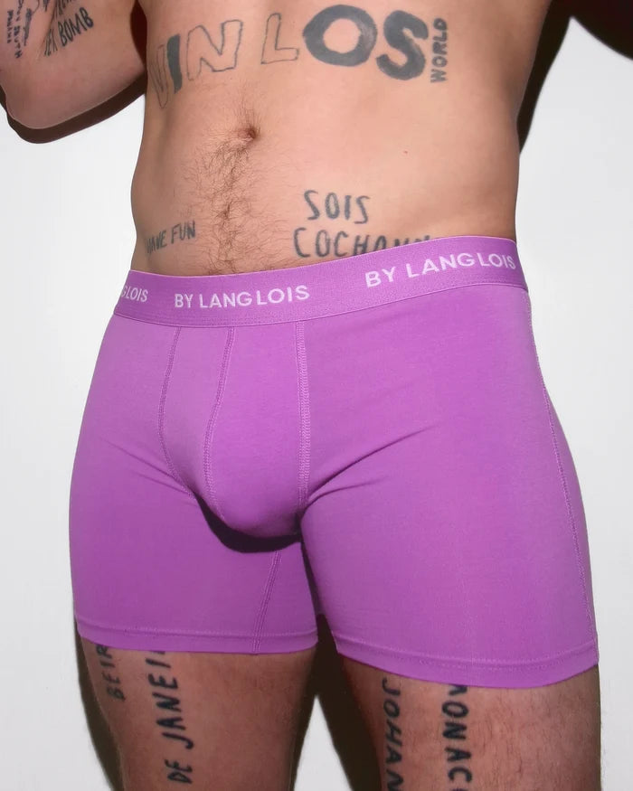 PERFECT FIT BOXER BRIEF IN ORCHID