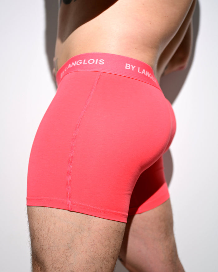 PERFECT FIT BOXER BRIEF IN PINK PEACH