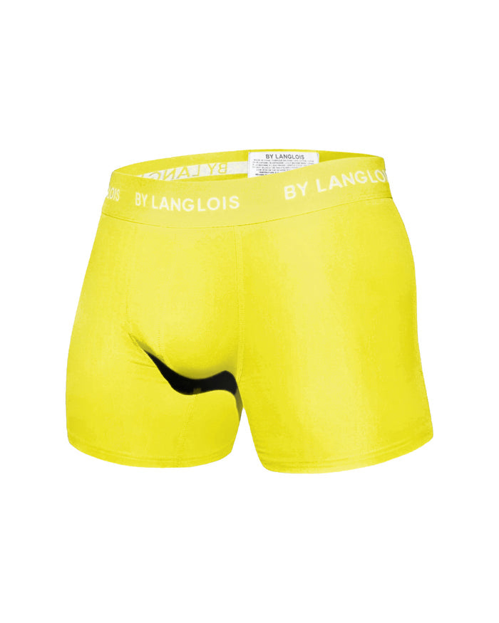 PERFECT FIT BOXER BRIEF IN PURE LEMON