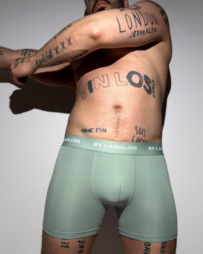 PERFECT FIT BOXER BRIEF IN RICH CLAY