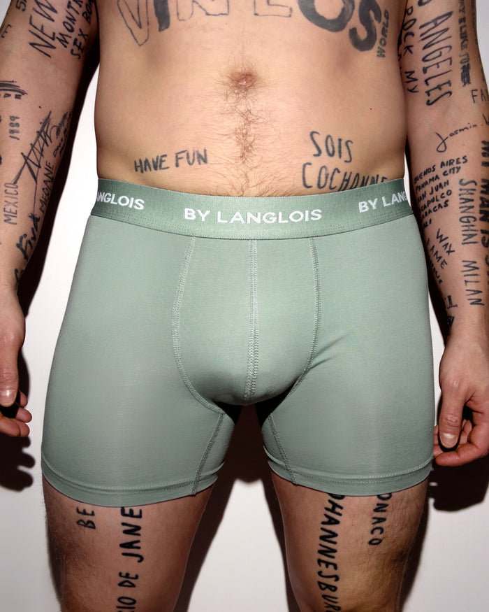 PERFECT FIT BOXER BRIEF IN RICH CLAY