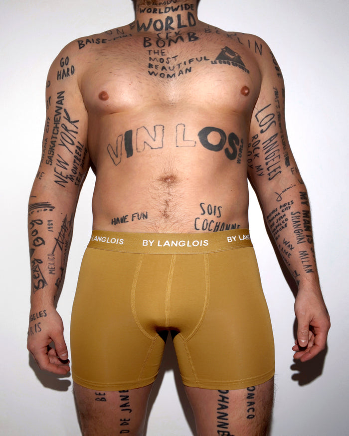 PERFECT FIT BOXER BRIEF IN SUMMER SAND