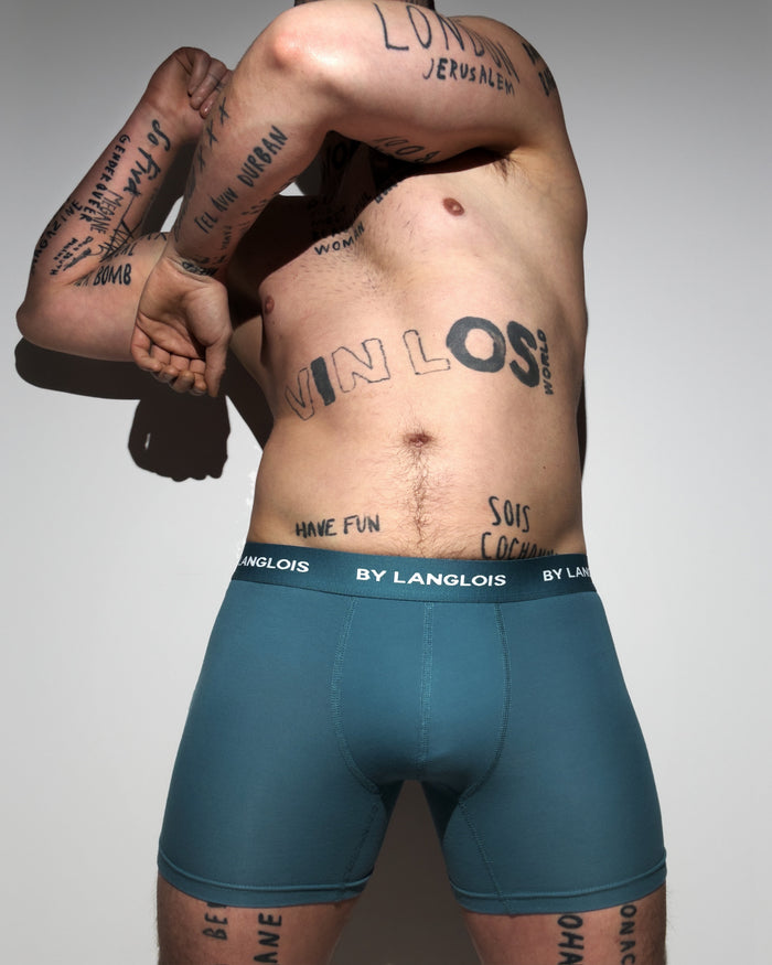 PERFECT FIT BOXER BRIEF IN SWEET BLUEBERRY