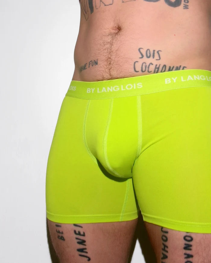PERFECT FIT BOXER BRIEF IN ULTRA LIME