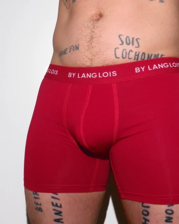 PERFECT FIT BOXER BRIEF IN ULTRA RED