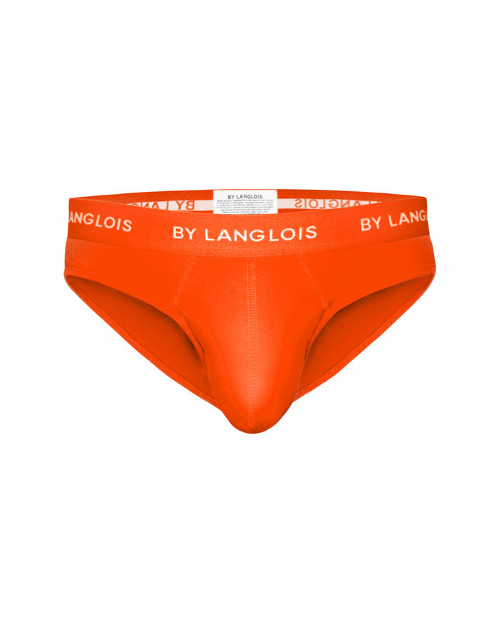 PERFECT FIT BRIEF IN HEAT ORANGE