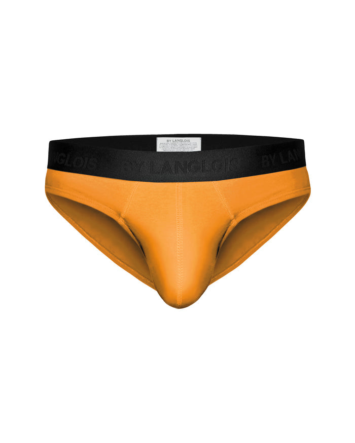 PERFECT FIT BRIEF IN TANGERINE