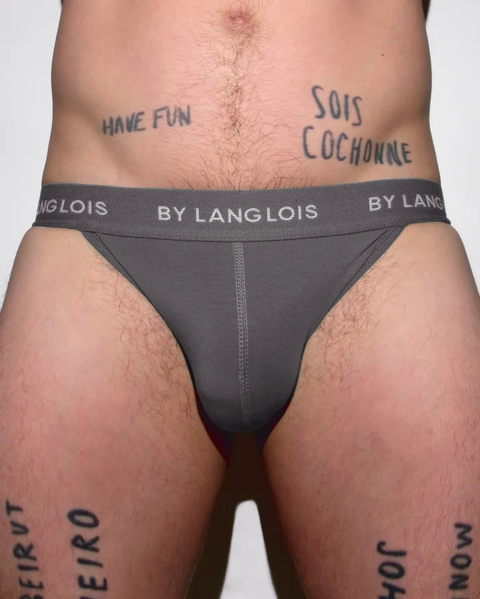 PERFECT FIT JOCK STRAP IN CORE GREY