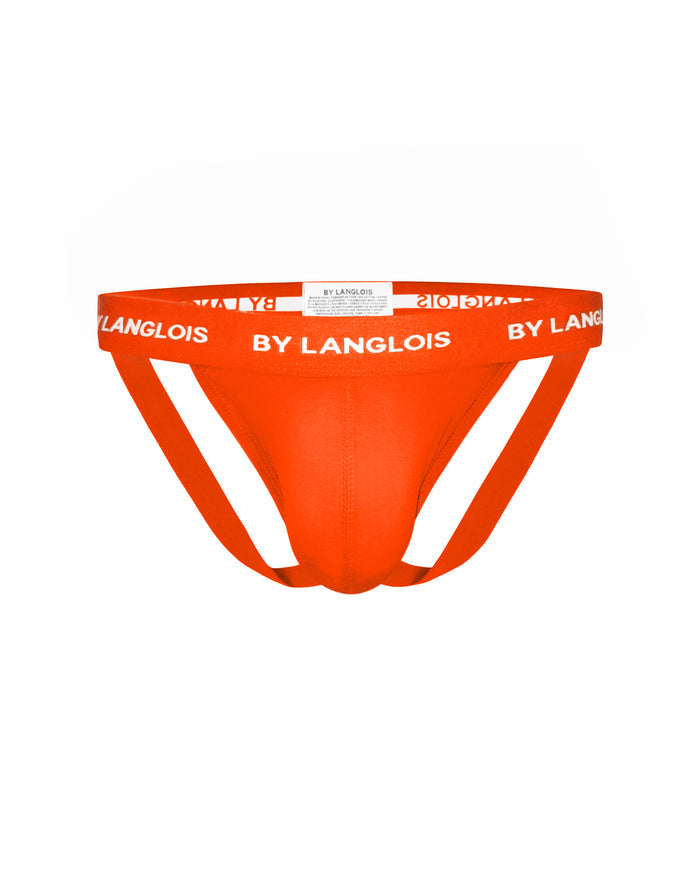 PERFECT FIT JOCK STRAP IN HEAT ORANGE