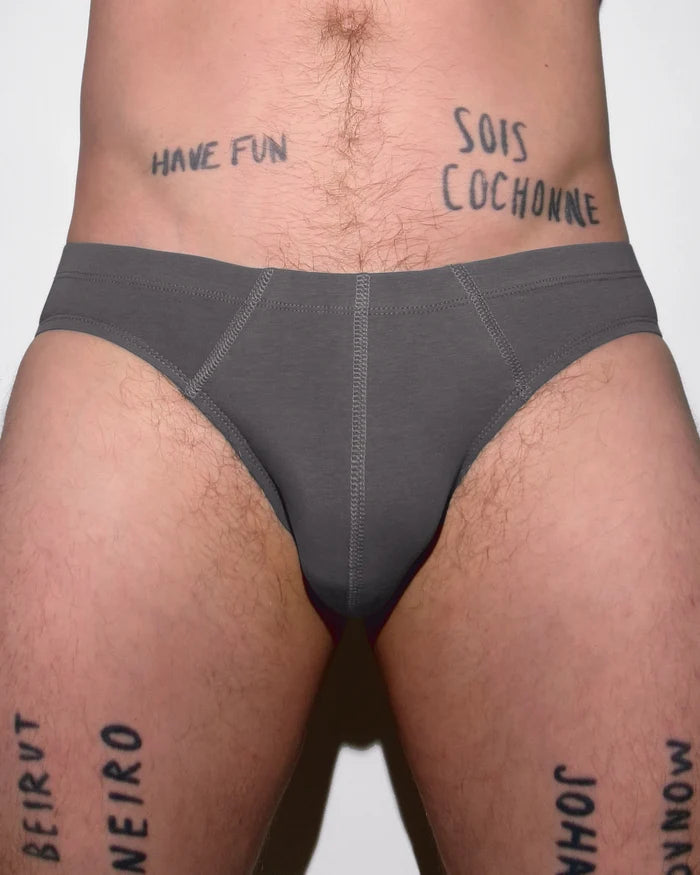 PERFECT FIT MICRO BRIEF IN CORE GREY