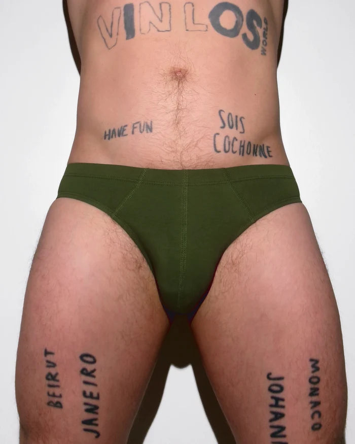 PERFECT FIT MICRO BRIEF IN EVERGREEN