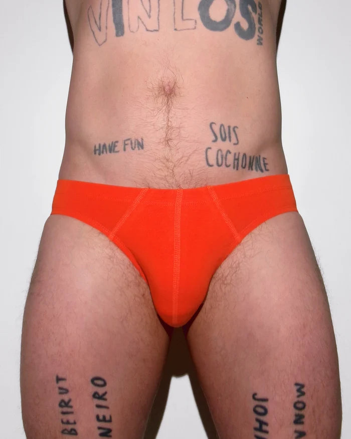 PERFECT FIT MICRO BRIEF IN HEAT ORANGE