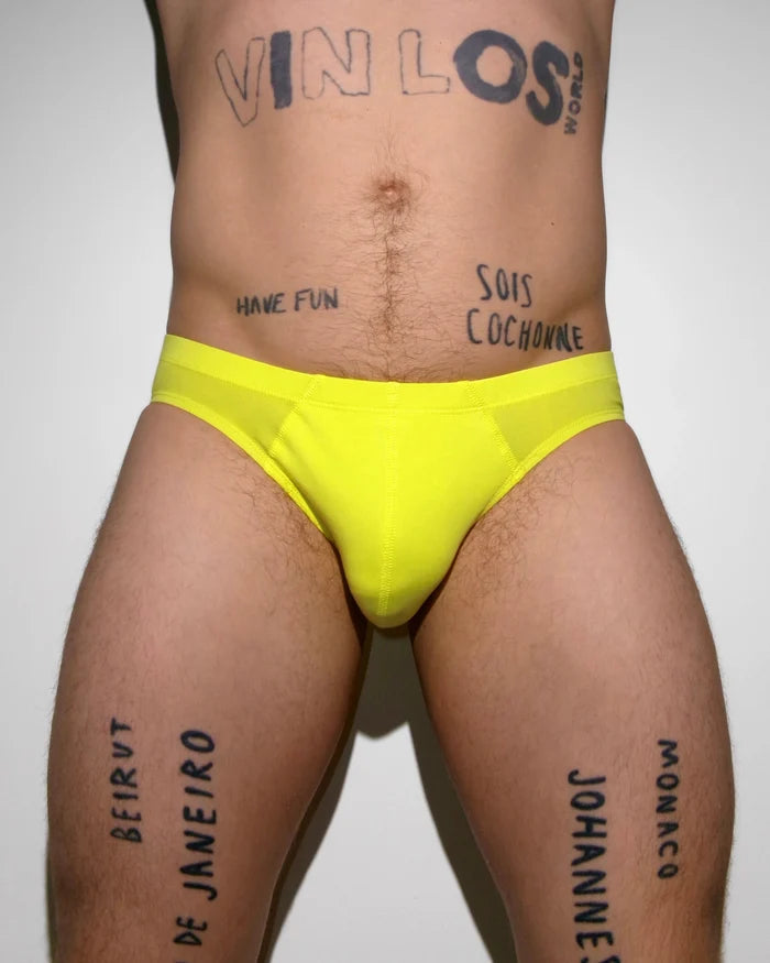 PERFECT FIT MICRO BRIEF IN PURE LEMON