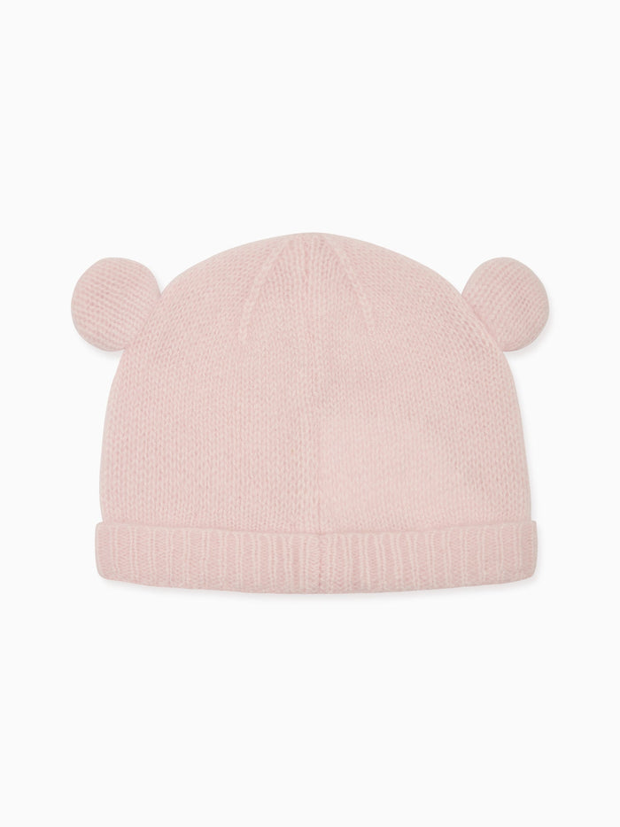 Pink Gloria Cashmere Baby Hat