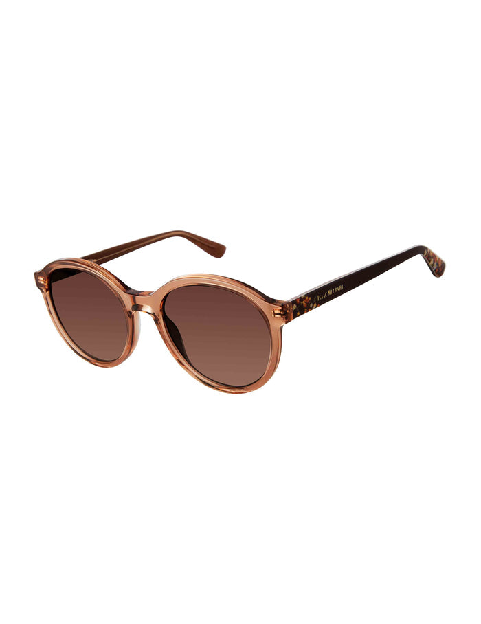 Plastic Oversized Round Sunglasses