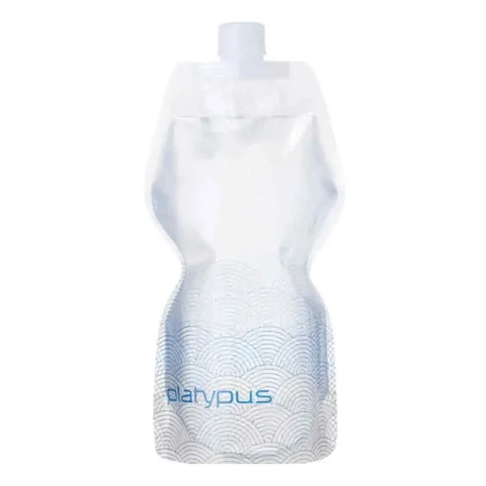 Platypus 1L SoftBottle Reservoir - John Bull Clothing Screw Closure Cap (Wave) from  John Bull Clothing