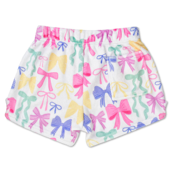Plush Shorts - Pretty Bows