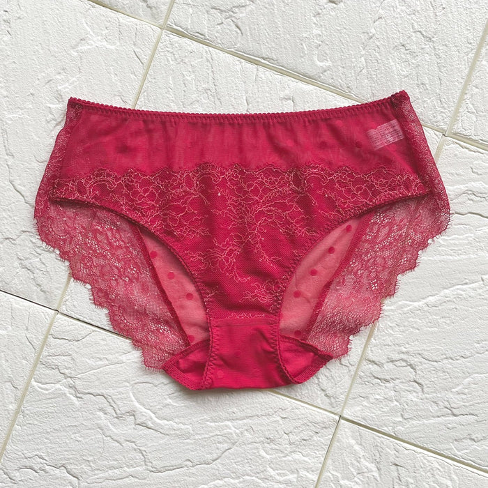Polka Dot High Waist Bikini | Berry